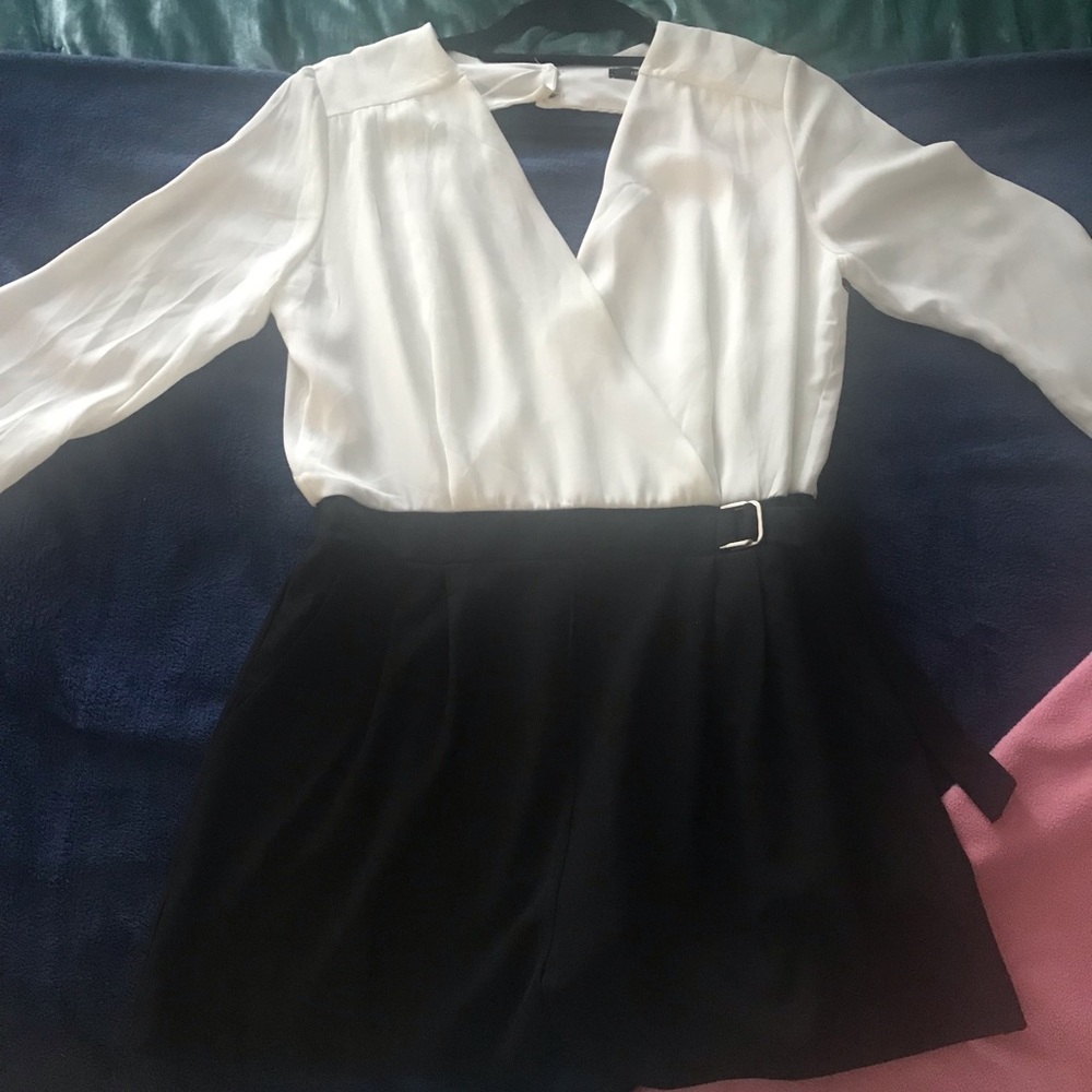 Women’s Romper black and white
